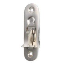 Exel Weekes Sash Window Stop - 70 x 19mm - Radius End - Satin Nickel
