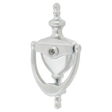 Arrone AR727K Traditional Urn Door Knocker With Viewer - 151 x 76mm - Satin Chrome Arrone AR727K Traditional Urn Door Knocker With Viewer - 151 x 76mm - Satin Chrome
