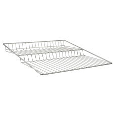 elfa Top Track System - Shoe/Bottle Rack - 527 x 527 x 50mm - Platinum