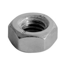 TIMCO Hex Full Nut - M6 - A2 Stainless Steel - Pack of 10