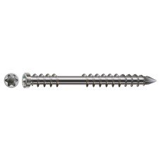 SPAX T-Star Plus Cylindrical Head Decking Screw - 5.0 x 40mm - A2 Stainless Steel - Pack of 200