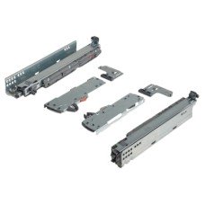 Blum TIP-ON Push to Open BLUMOTION Soft Close Drawer Runner - Double Extension - 350mm Length - 20kg