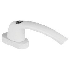 Hoppe TBT4 uPVC/Timber Tilt Before Turn Locking Multipoint Window Handle - Dual - White