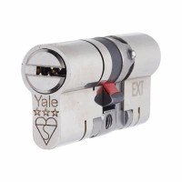 Yale 3 Star Anti-Snap Platinum 80mm Euro...