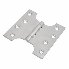 Parliament Hinge - 100 x 50 x 100mm - Satin Chrome - Pair