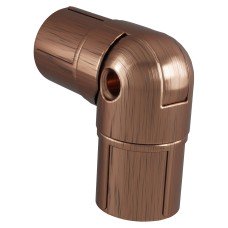 Rothley 25mm Bay Window Curtain Pole Bracket - Antique Copper