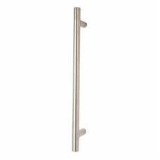 Exel 19mm T-Bar Door Pull Handle - Bolt Fix - 305mm Centres - Satin Stainless Steel