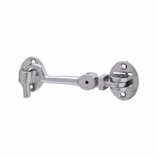 Hampstead Heavy Duty Cabin Hook & Eye - 75mm Length - Polished Chrome Hampstead Heavy Duty Cabin Hook & Eye - 75mm Length - Polished Chrome