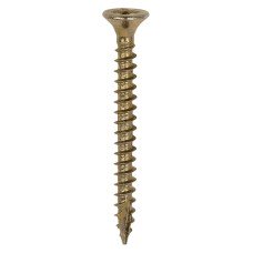TIMCO Classic Pozi Countersunk Wood Screws - 3.0 x 30mm - Yellow Zinc - Pack of 200