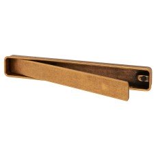 Exel Frome Rectangular Flush Cabinet Pull Handle - 164 x 24mm - Antique Brass