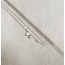 Rothley 40mm Handrail Banister Staircase Rail Support Kit - 3600mm Length - 304 Brushed Stainless Rothley 40mm Handrail Banister Staircase Rail Support Kit - 3600mm Length - 304 Brushed Stainless