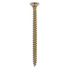 TIMCO Classic Pozi Countersunk Wood Screws - 5.0 x 55mm - Yellow Zinc - Pack of 200