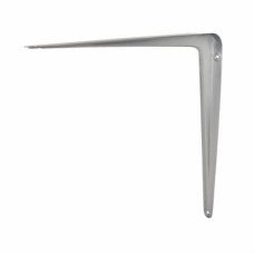 Exel London Pattern Shelf Bracket - 350 x 300mm - Silver