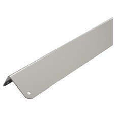 Exel 1200mm 430 Stainless Steel Angle - Equal Sided - 50 x 50 x 0.9mm - Polished