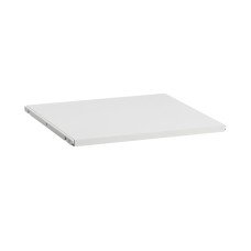 elfa Top Track System - Click In White Edged Melamine Board/Shelf - 449 x 424 x 20mm - White
