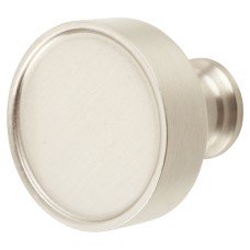 Heritage Brass by M Marcus Florence Round Cabinet Knob - 32mm Diameter - Satin Nickel