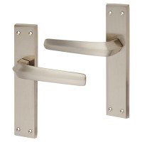 Exel Satin Nickel Latch Door Handle - No...