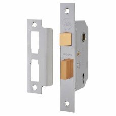 Yale 2 Lever Interior Door Sashlock - 67mm Case - 45mm Backset - Polished Chrome Yale 2 Lever Interior Door Sashlock - 67mm Case - 45mm Backset - Polished Chrome