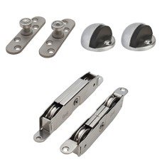 FVG Additional Patio Sliding Door Fittings Pack - 200kg Max Door Weight - 40-56mm Door Thickness 