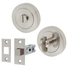Serozzetta by Carlisle Brass GK4004 Bathroom Turn & Release & Deadbolt Ultimate Kit - Satin Nickel