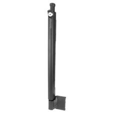Key Operated Gate Safety Drop Down Bolt - 480 x 31mm - Black