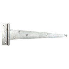 Heavy Duty Gate/Door Tee Hinge - 400 x 40mm - Galvanised - Pair