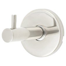 Single Coat Hook - 52 x 70mm - Polished Stainless Steel