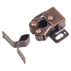 Double Roller Catch - 32 x 22 x 14mm - Bronze - Pack of 10 Double Roller Catch - 32 x 22 x 14mm - Bronze - Pack of 10