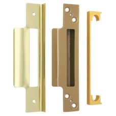 Legge B42PB/0.5 13mm Rebate Kit to suit Heavy Duty 5 Lever Sashlock - Polished Brass