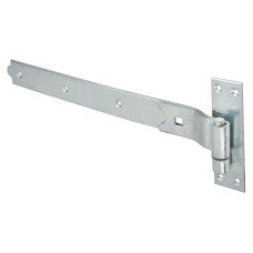 Heavy Duty Cranked Hook & Band Gate Hinge - 750 x 56mm - Galvanised - Pair