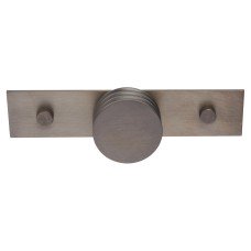 Frelan Hoxton Sturt Cabinet Knob on Fanshaw Backplate - 40mm Diameter - Dark Bronze Frelan Hoxton Sturt Cabinet Knob on Fanshaw Backplate - 40mm Diameter - Dark Bronze