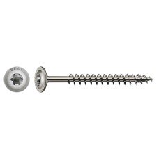 SPAX T-Star Plus Torx Washer Head Wood Screws - 8.0 x 120mm - A2 Stainless Steel - Pack of 50