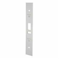 Adams Rite 4720 Screw Cylinder Deadlatch Faceplate - 202 x 31mm - Satin Anodised Aluminium