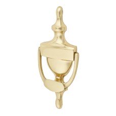 Exel Urn Door Knocker - 198 x 75mm - Polished Brass