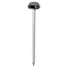 TIMCO Polymer Headed Nails - 65mm Length - Grey - Pack of 100