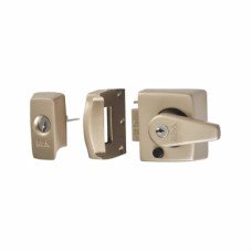 ERA BS3621:2007 Double Locking Nightlatch - 40mm Backset - Satin Nickel Case/Cylinder