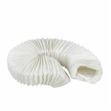 Manrose 110 x 54mm Rectangular PVC Flexible Ducting - 3000mm - White