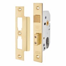 UNION Oval 2241 Sashlock - 65mm Case - 44.5mm Backset - Polished Brass