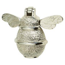 Bumble Bee Door Knocker - 101 x 127mm - Nickel 