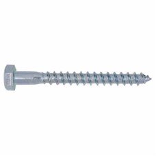 Coach Screw - M8 x 75mm - Zinc Plated - Pack of 5