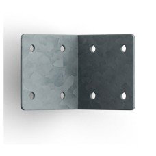 FenceMate Sleeper Angle Bracket - 85 x 80mm - Galvanised