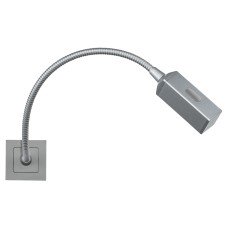 Knightsbridge 2W Flexi Reading Light Euro Module - 3000K Warm White - Grey