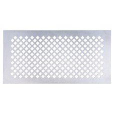 Perforated Radiator Square Hole Grille - 1040 x 800mm - Aluminium
