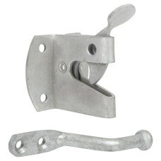 GateMate Large Auto Gate Catch - 182 x 62 x 48mm - Galvanised