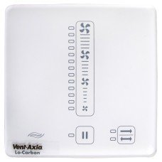 Vent Axia Lo-Carbon 496037 Wired Zone Controller for Heat Save Recovery Unit - White 