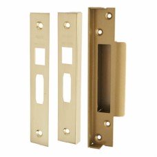 UNION 13mm Rebate Kit to suit StrongBOLT BS3621:2007 5 Lever Sashlock - Polished Brass