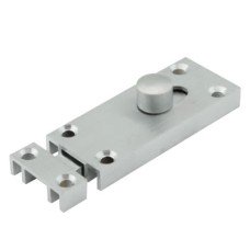 Jedo Bathroom Slip Straight Barrel Bolt - 65 x 25mm - Satin Chrome