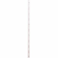 Exel Single Slot Shelf Wall Upright - 1500mm Length - White
