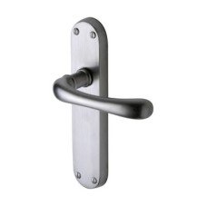 M Marcus Satin Chrome Latch Door Handle - Donna Range - 183 x 42mm M Marcus Satin Chrome Latch Door Handle - Donna Range - 183 x 42mm