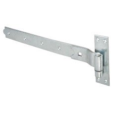 Heavy Duty Cranked Hook & Band Gate Hinge - 1050 x 60mm - Galvanised - Pair